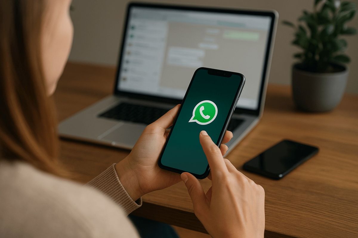 Transactional SMS messaging on a mobile phone